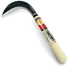 Compact Japanese Daruma Sickle - Precision Curved Blade for Garden Maintenance