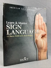 Learn & Master Sign Language/  Webb & Bridges 2014  New Open Box