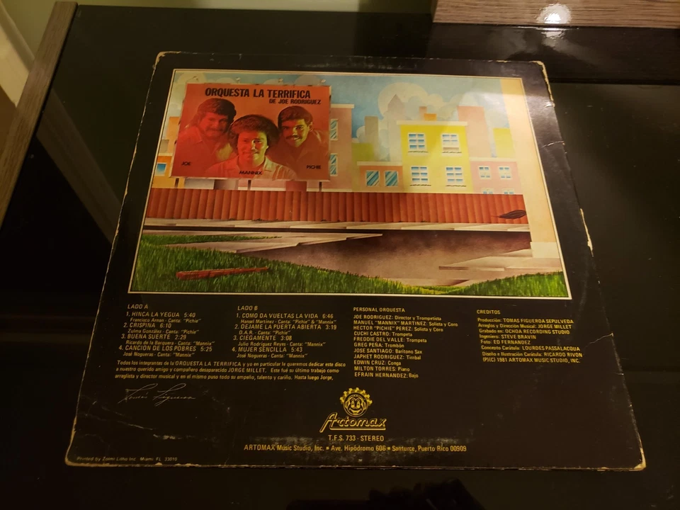 QRQUESTA LA TERRIFICA  "HINCA LA YEGUA" ARTOMAX PUERTO RICO 1981 BOLERO SALSA - Image 2 of 4