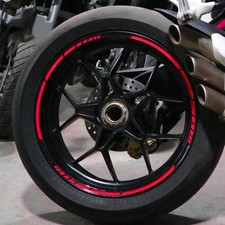 1 Set 5 Colors Car Styling Strips Reflective Motocross Bike Motorcycle Wheel Sti