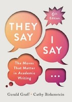 "\"They Say / I Say\" ~ Gerald Graff ~ 9781324070030"
