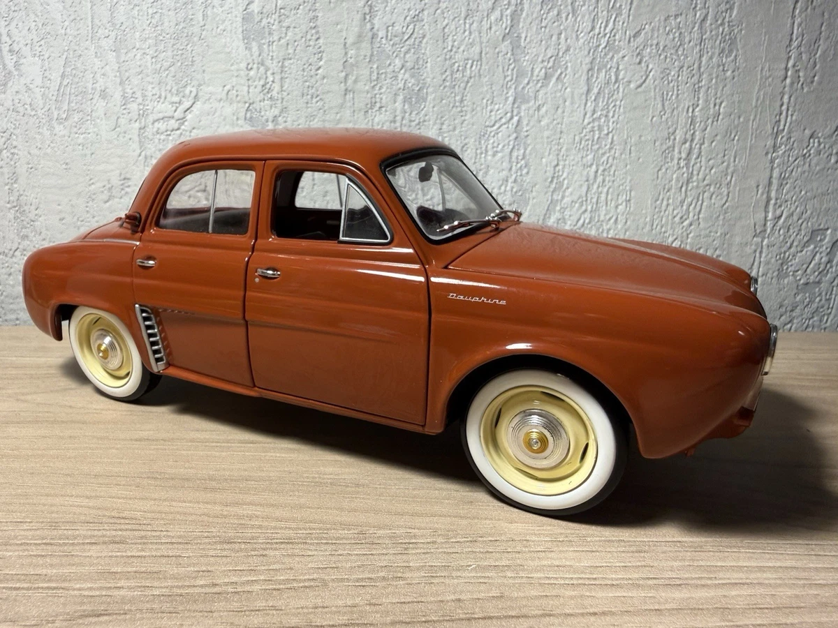 Miniature Renault Dauphine 1958 Beige 1:18 Norev Boîte RENAULT Dauphine Beige 1958 Voiture De