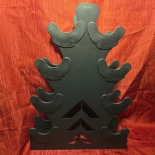  Dumbbell Storage Weight rack Organizer for Home Gym- black (Pre-Owned*)