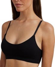 Lauren Ralph Lauren Women's Lace-Trim Bralette 4L0211 Color: Black Size: M