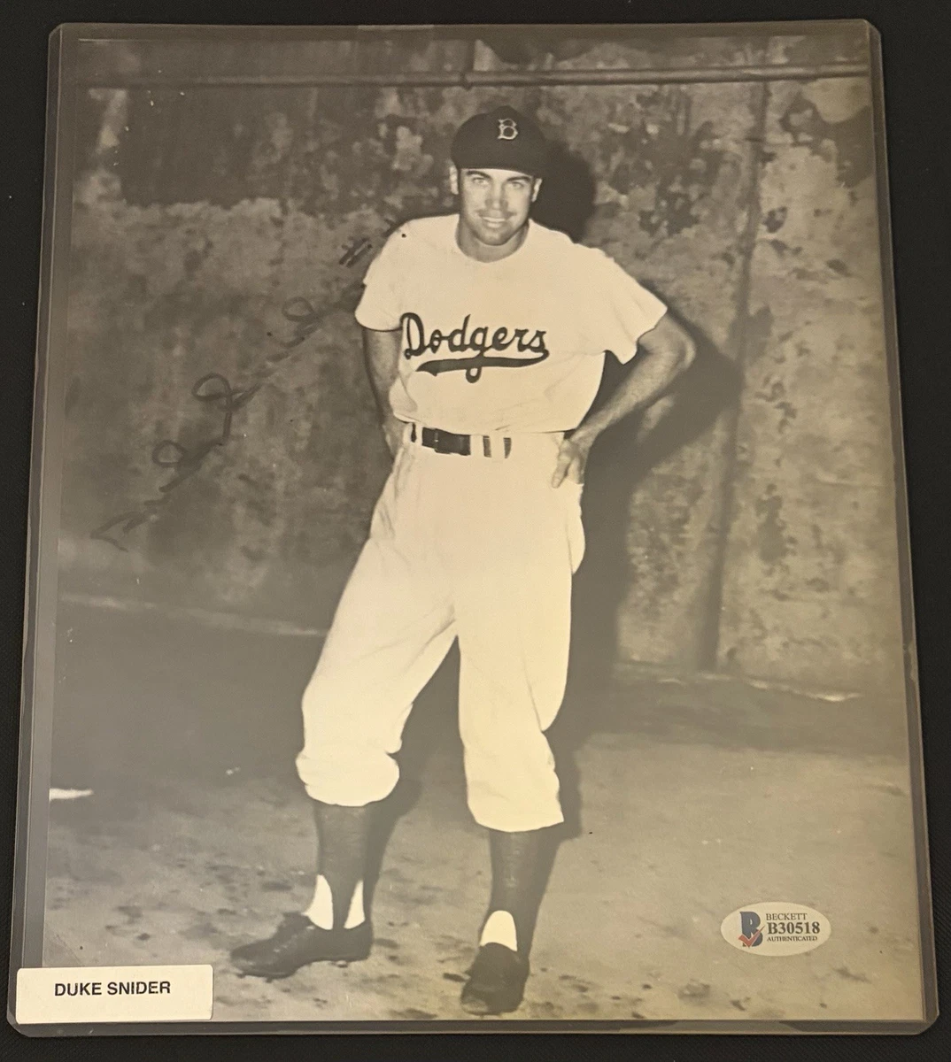 Duke Snider MLB Original Autographed Photos for sale | eBay