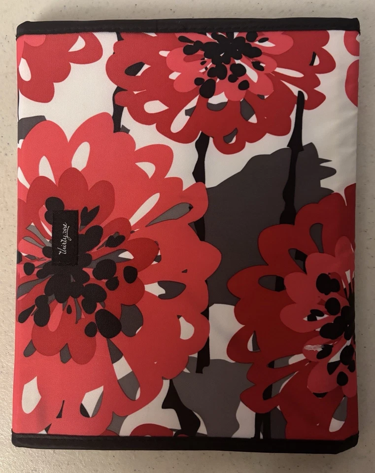 Funda organizadora triple con bolsillos Thirty One BOLD BLOOM para iPad o tableta nueva sin etiquetas Foto 2 de 4