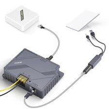 EDUP Starlink Mini PoE Injector 150W & Isolated PoE Splitter 100W EP-SK0017