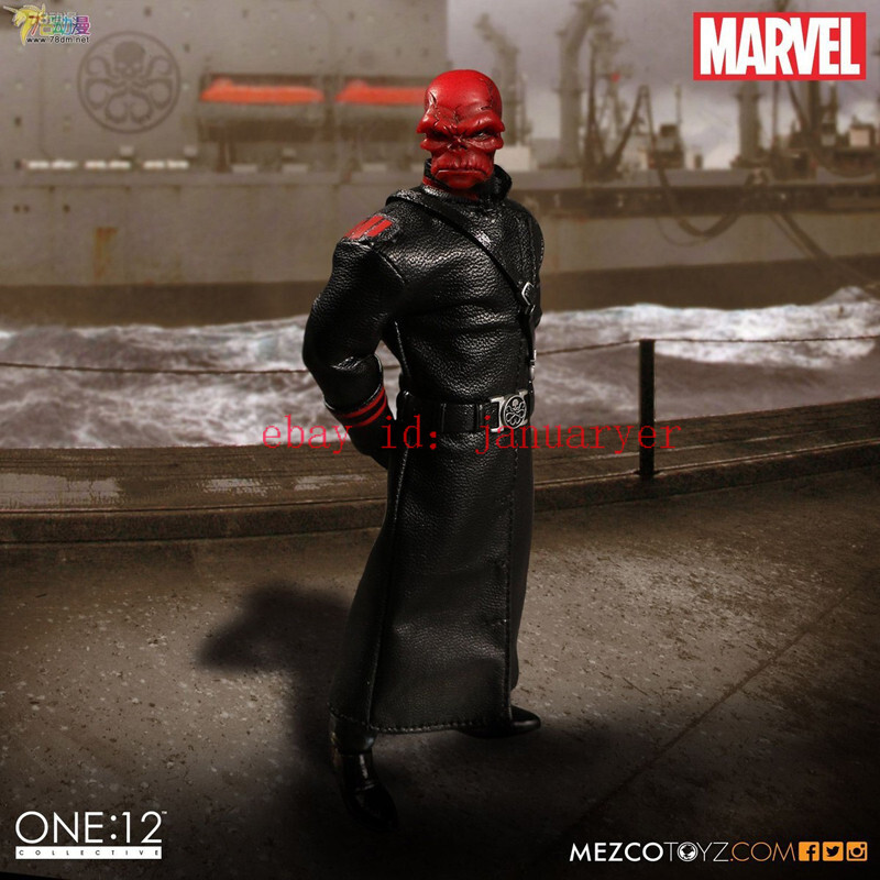 mezcoone:12collective レッド・スカル Perfect Mezco Toyz 1/12 Marvel Comics Red Skull Action
