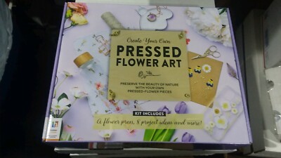 Hinkler Create Your Own Pressed Flower Art Kit  (New ) SP3