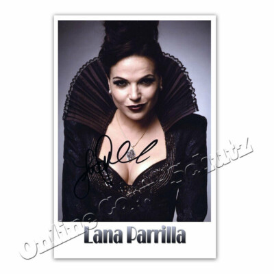 Lana Parrilla Regina Mills / Evil Queen Once Upon A Time ... Autograph Photo |5|