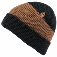 Volcom Ttt Beanie WollmüTze MüTze StrickmüTze WintermüTze Stone DunkelgrüN Braun