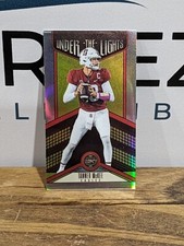 2023 Panini Legacy Football #UL-TMC Tanner McKee Under The Lights Mini RC Silver