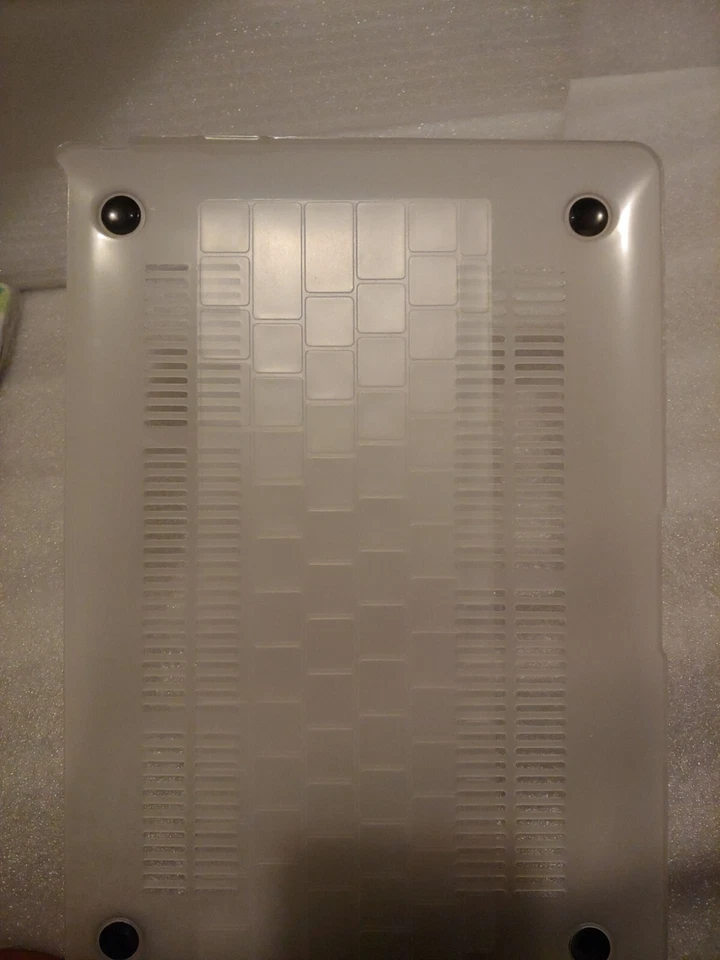 Ipad New Air 13 Case 2 Piece Shell with Keyboard Protector Green/Purple Pastels - Image 2 of 4