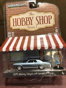  Greenlight  Hobby Shop  Series 7 1970 MercuryCougar w 