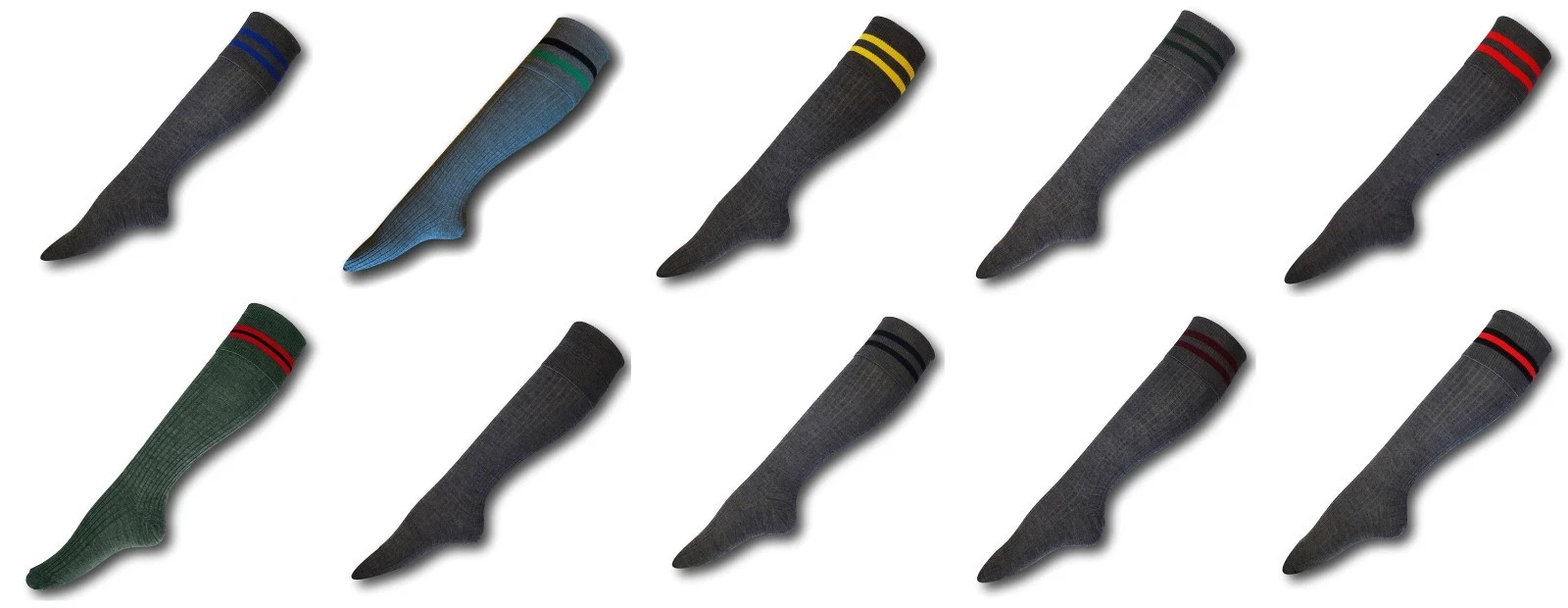 School Uniform Knee Length Wool Knee Socks - Many Trim Colours - Adult Sizes
Opens in a new window o