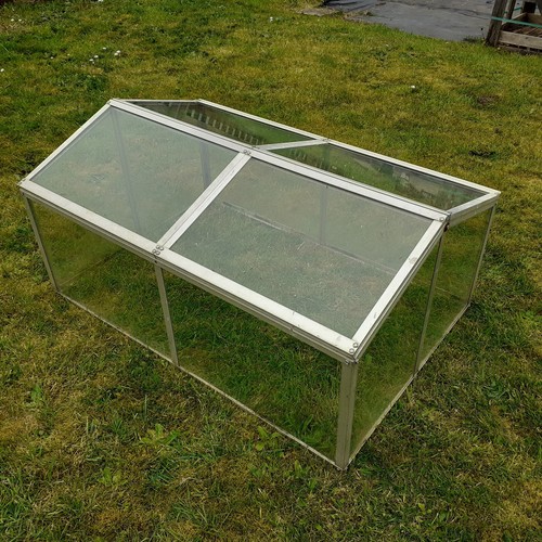 Aluminium Glass Cold Frame / Mini greenhouse eBay