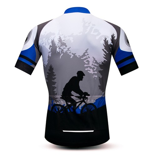 Herren Radtrikot Radtrikot Shirt Fahrradausrüstung Kleidung Radshirt - Bild 4 von 17
