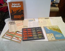 SPI 1977 DRIVE ON STALINGRAD: ROAD TO RUIN  1942 SUMMER OFFENSIVE WAR GAME VG