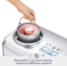 New Smart Scoop Ice Cream Maker Stainless Steel Business Sorbet Gelato Yogurt