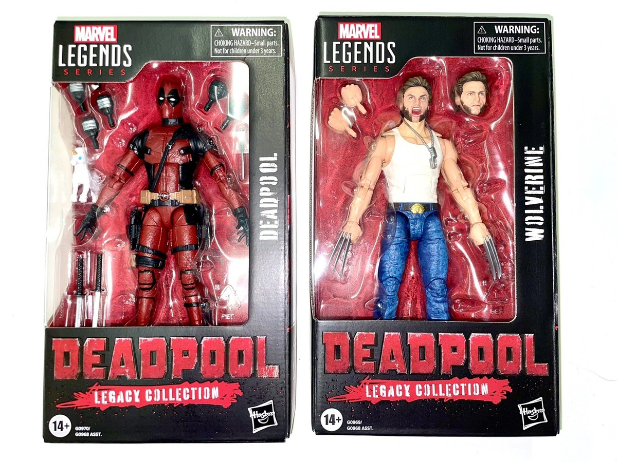 Marvel Legends Legacy Collection Deadpool & Wolverine TWO