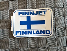 Finnjet Finnland Aufkleber Sticker 80er Jahre