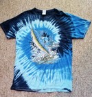 Fort Walton Beach FL Sailfish Marlin T Shirt Salt Water Fishing Tie Dye Tee S/M