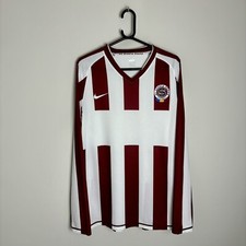Sparta Prague Football Shirt Jersey 2007/08 Long Sleeve Away (L) 1050