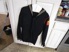 VINTAGE MILITARY JACKET COAT WW2 ERA US NAVY SAILORS CRACKER JACK AMPHIBIOUS FOR