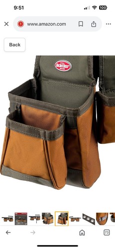 Bucket Boss HandyMan’s Tool Belt (50250) - Picture 4 of 8
