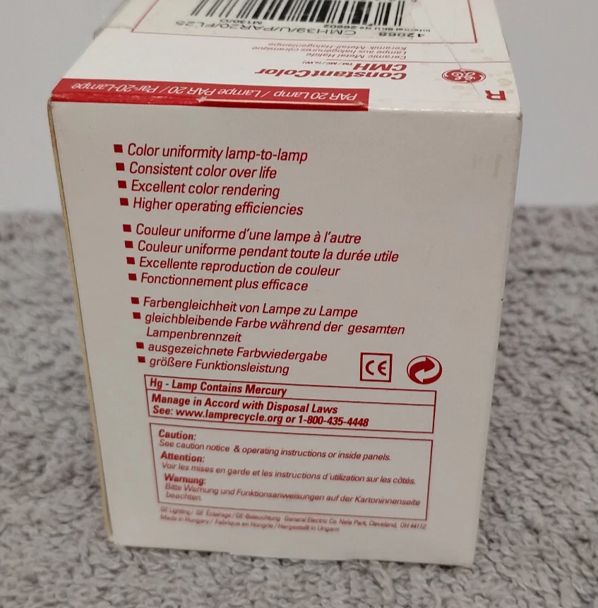 GE  CONSTANTCOLOR 42068 CMH39/ U / PAR20 / FL25. ( 03 ) - Image 4 of 4