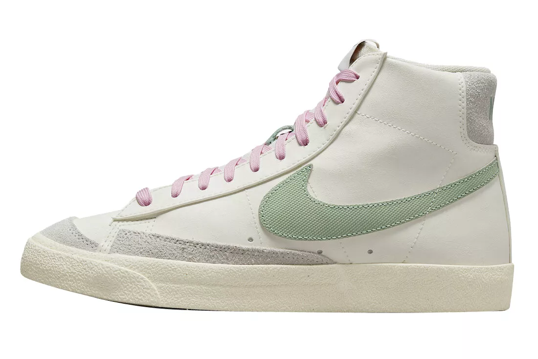 Nike Blazer Mid 77 PRM Certified Fresh Sail Enamel Green Pink DO9787-100 sz  10.5 | eBay