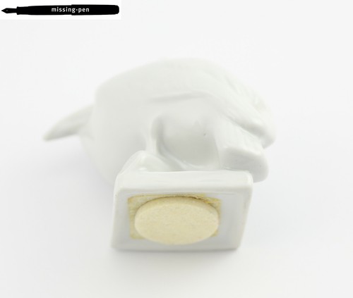 125 Years Pelikan Porcelain Promotion / Collector Figure in White from 1988 (1) - Picture 10 of 10