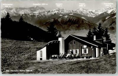 39399715 - 8112 Bad Kohlgrub Hoerndle Huette Zugspitze Kienjoch Frieder