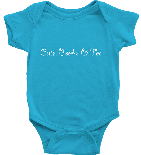 Cats Books & Tea Toddler Kids Tee Youth T-Shirt Baby Bodysuit Cute Book Cat Love - Picture 26 of 34