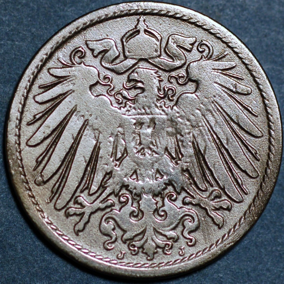 Germany Empire 10 Pfennig 1890 J Wilhelm II KM# 12 - Image 2 of 2