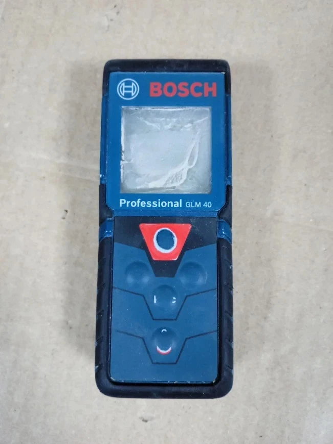 Bosch Professional Laser Measure GLM 40 Memory Function Range Blue