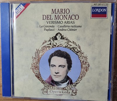 Mario Del Monaco - Verismo Arias (London 421 321-2)