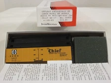 InterMountain/LONGS 41106-09:  ATSF  RR-27 Reefer  "CHIEF" #34935  NIB
