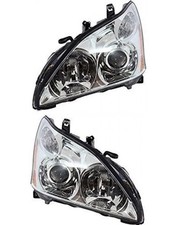 For 2004-2006 Lexus Rx330 Pair Headlights Hid Type Driver And Passenger Side