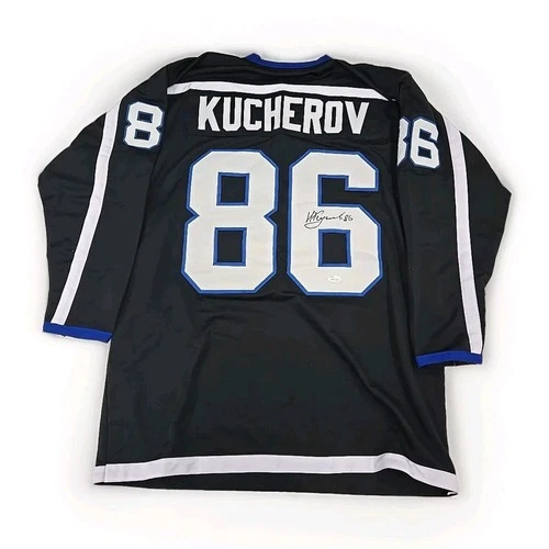 Nikita Kucherov autographed signed jersey NHL Tampa Bay Lightning JSA COA