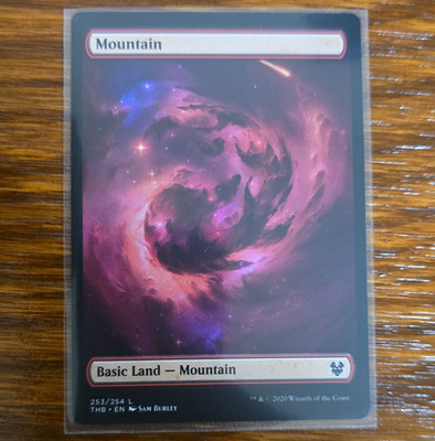 Mountain Theros Beyond Death Regular Basic Land Red #253/254 Sam Burley