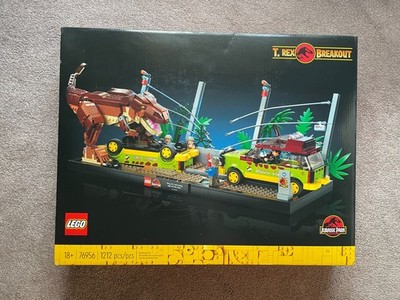 LEGO Jurassic World T. Rex Breakout 76956 1212 pcs Park Dinosaurs