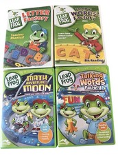 Leap Frog DVDs Lot Of 4 Letter Factory - FREE SHIPPING All tested 