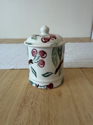 Emma Bridgewater Kirschen Kirsche Obst 1/2 halbes Pint Glas Kanister mit Deckel