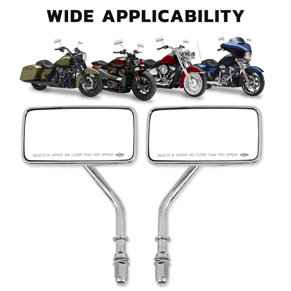 Espejos retrovisores 8 mm/10 mm para Honda VTX1300C/R/S/T VTX1800 C/C1/C2/C3/F1/F2/F3 Foto 4 de 4