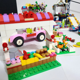 Lego Friends Set LOT 41323 Snow Chalet 41324 Snow Resort Ski Lift