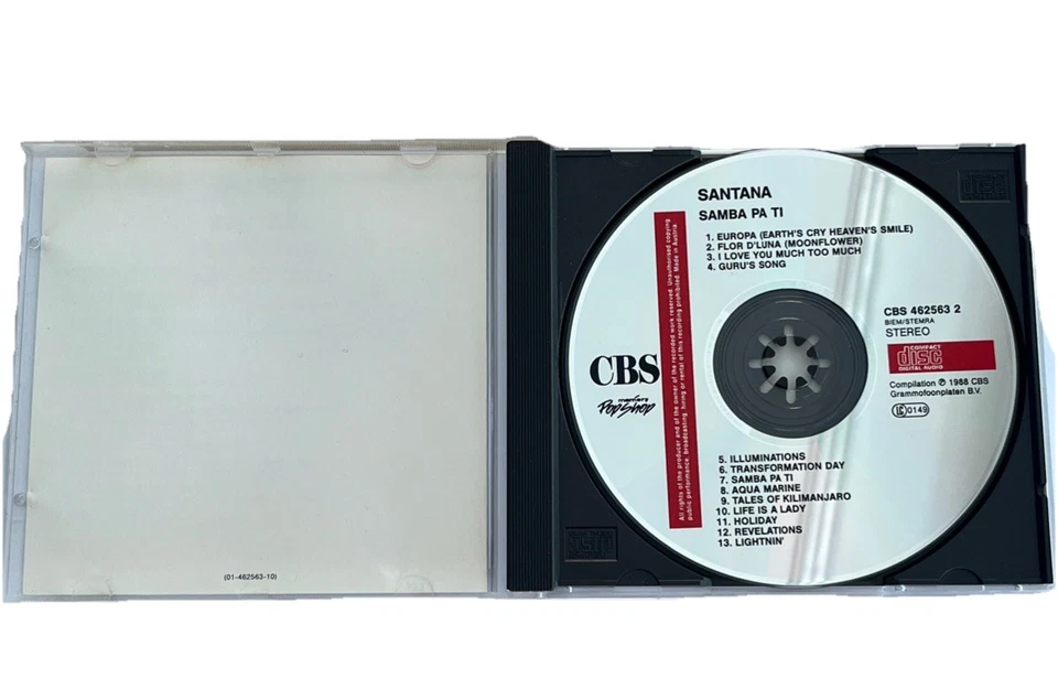 Samba Pa Ti von Santana | CD Album 1988 | Sehr gut - Bild 3 von 4