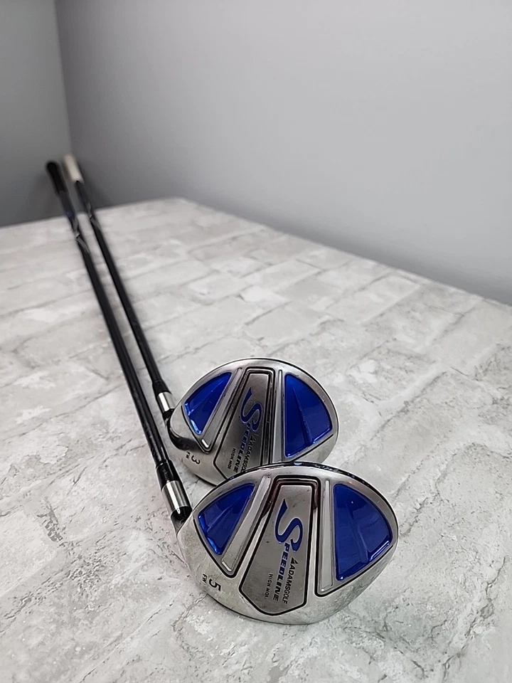 Adams Golf Speedline Fairway Diver Set 2 Pcs 3 & 5 Wood Supershaft 70g RH - Image 2 of 4