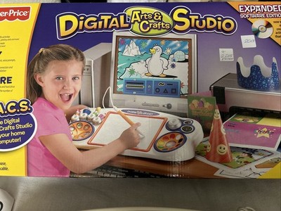 Fisher Price - Digital Arts & Crafts Studio, verpackt mit Benutzerhandbuch & CD-ROM
