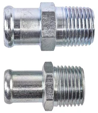 JEGS 90806 Heater Hose Nipple Set 1965-1972 Big Block Chevy Engines Straight Inc